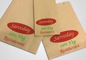 Restaurant Food Parcel Paper Bags